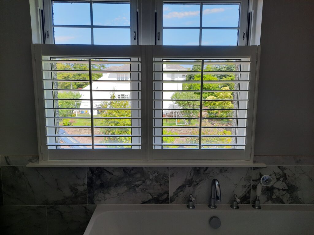 Cafe-Style Shutters for Stylish Kitchen Windows