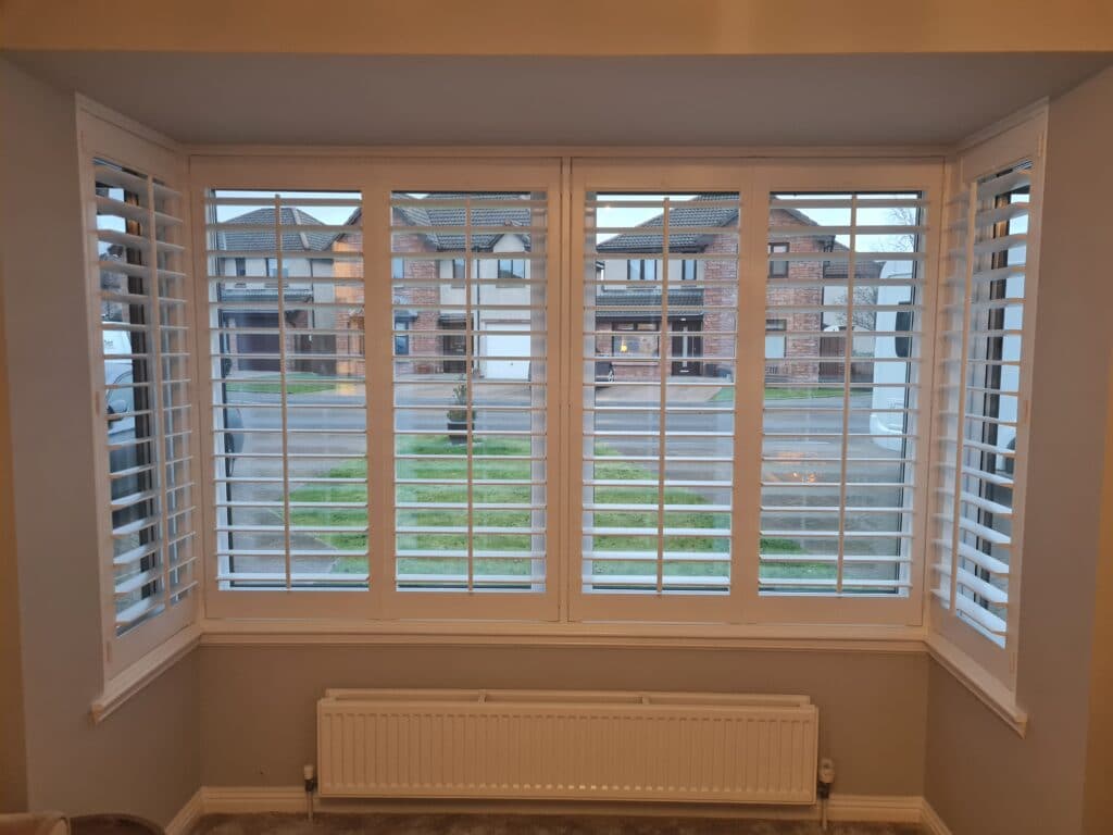 Square Bay Window Shutters