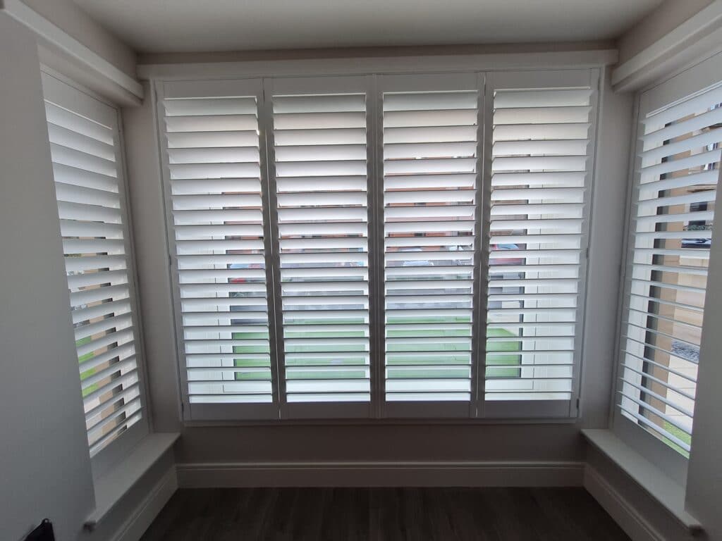 Square Bay Window Shutters