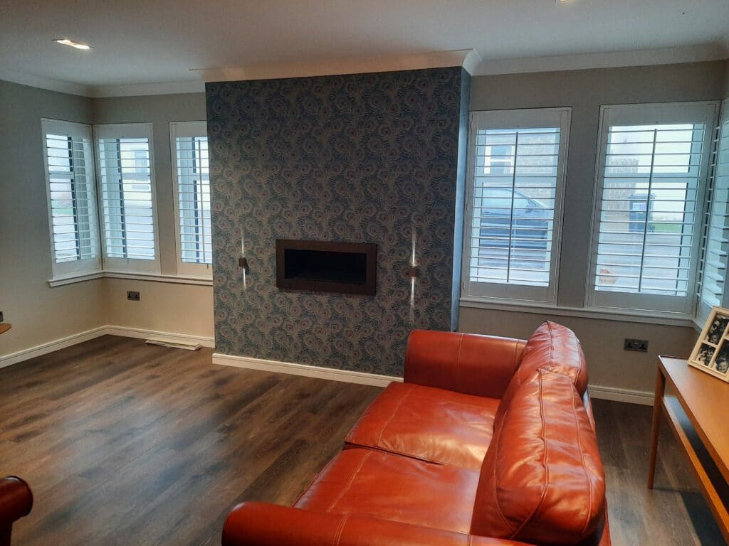 Corner Window Shutters