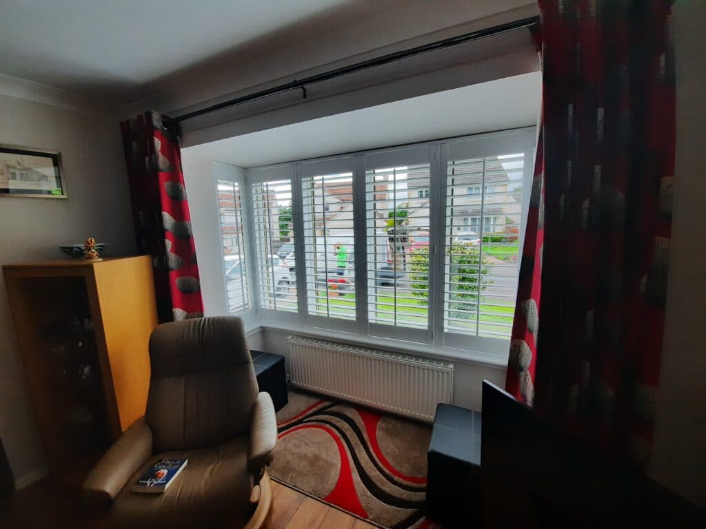 Square Bay Window Shutters