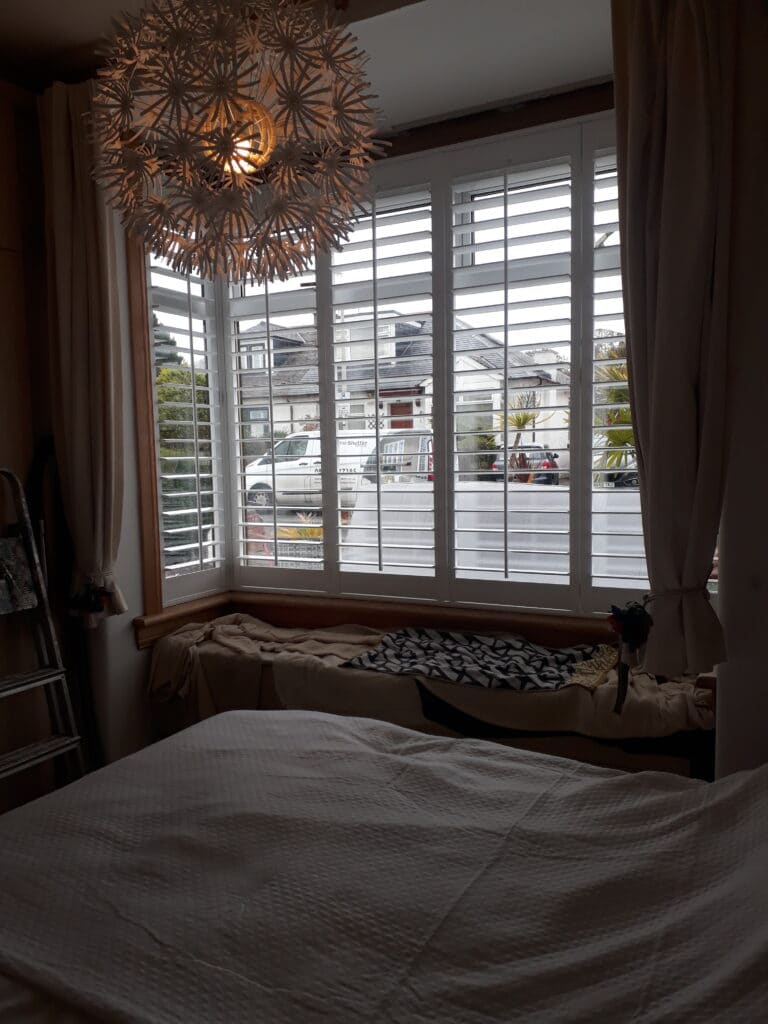 Square Bay Window Shutters