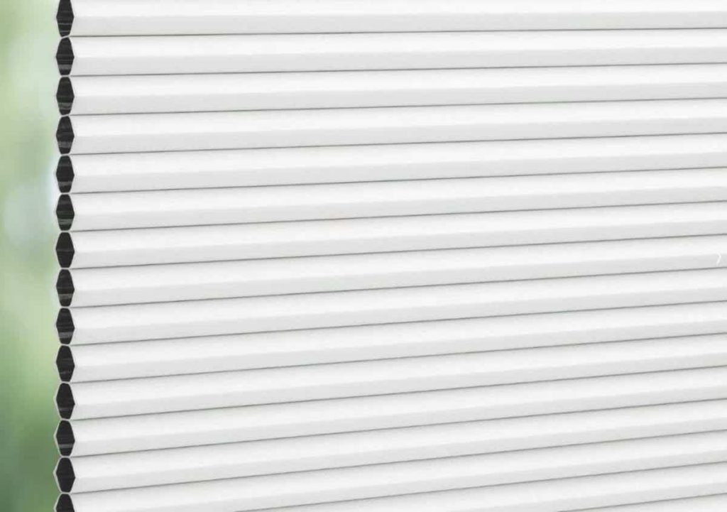 Luxaflex Architella energy saving, room darkening, Duette blind with three insulation pockets per cell - The Scottish Shutter Company
