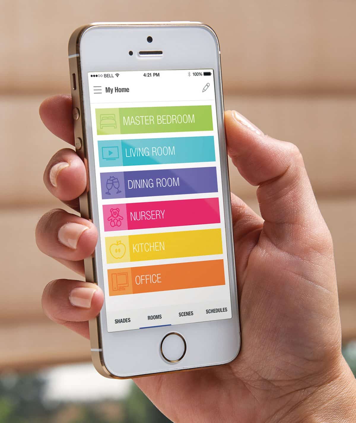 Automated Window Blinds - The Scottish Shutter Company