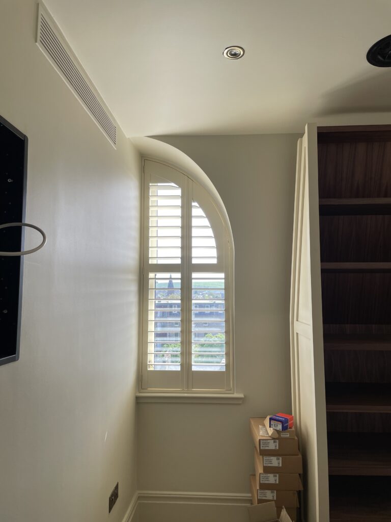 Partial Arched Window Shutter - St Andrews