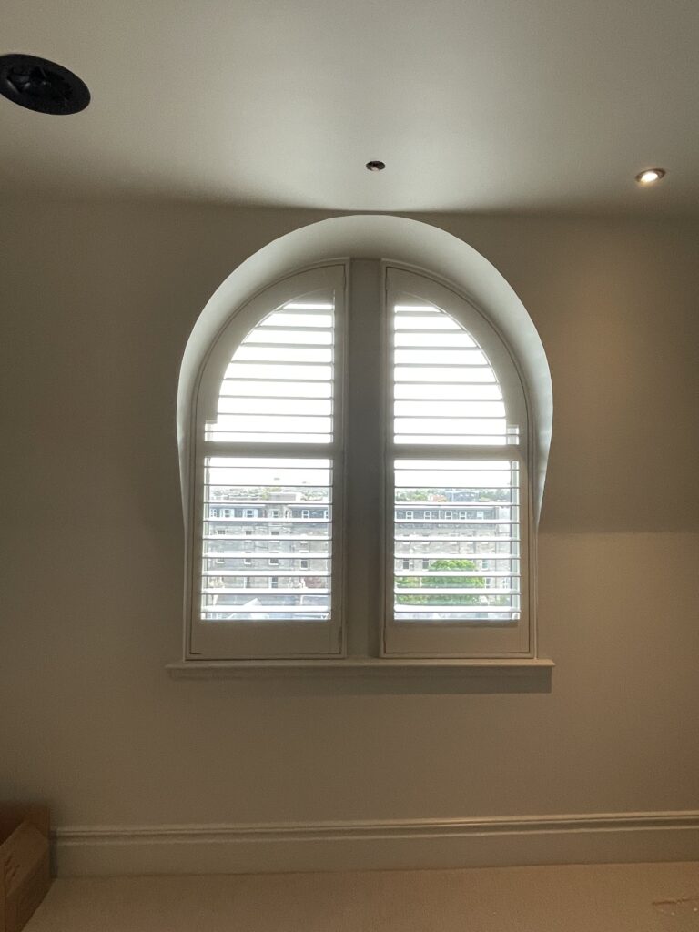 Arched Window Shutters - St Andrews