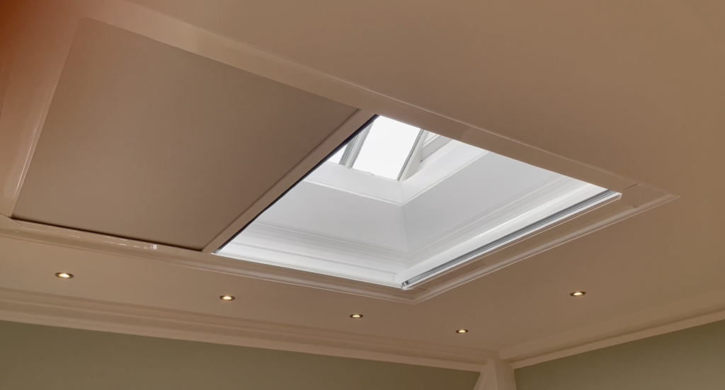 Motorised Roof Lantern Dimout Blind (Peebles)