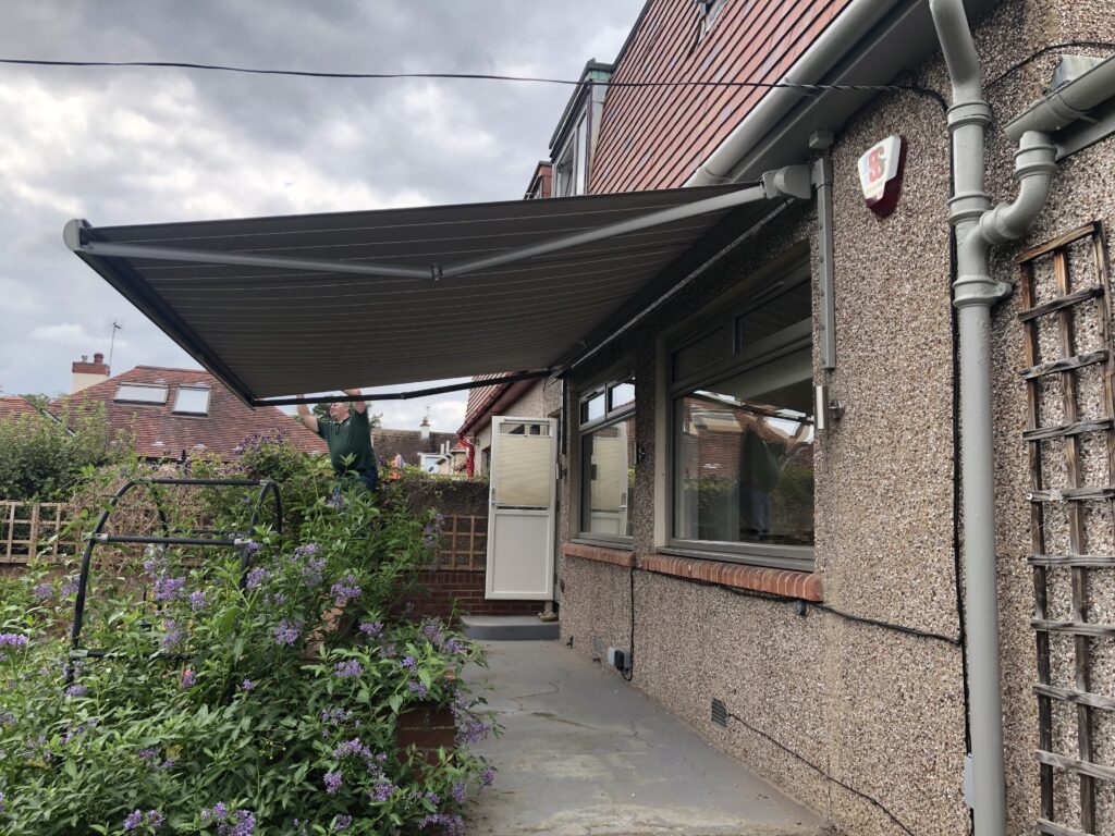 5.5 metre Patio Awning from The Scottish shutter Company
