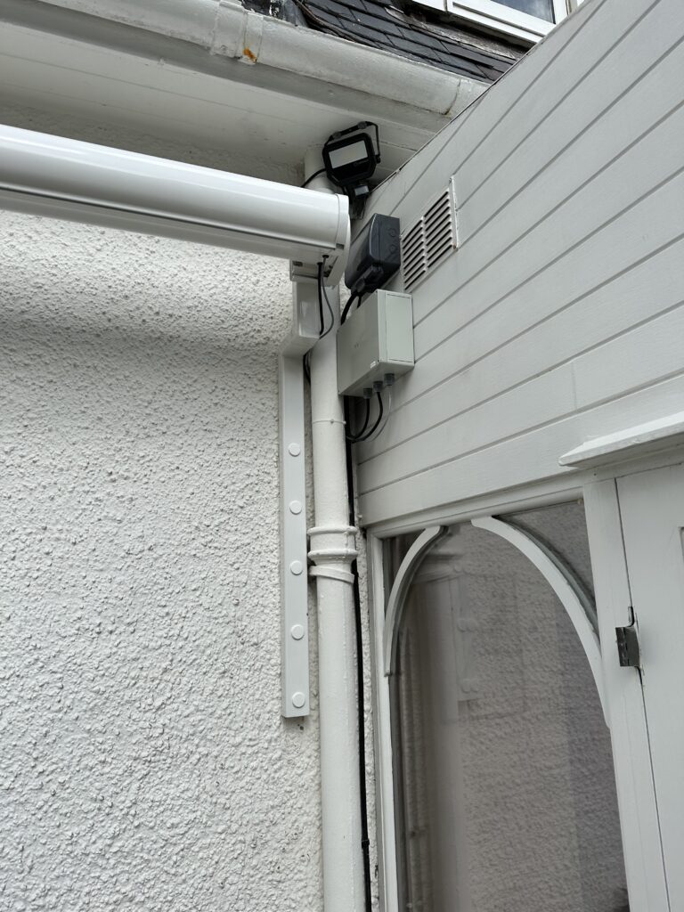 Patio Awning with Offset Brackets - The Scottish Shutter Company - 3