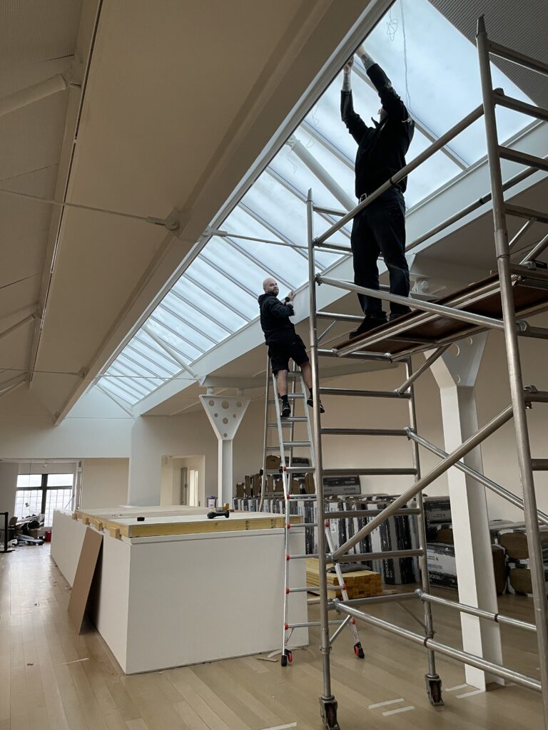 The Fruitmarket Gallery Edinburgh - Parma Dimout Blinds 8