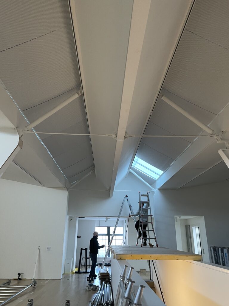 The Fruitmarket Gallery Edinburgh - Parma Dimout Blinds 5