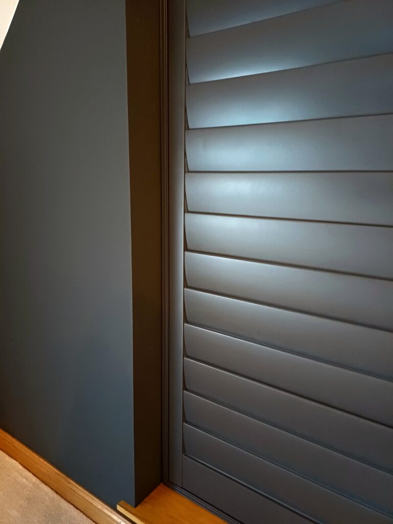 Shaped Gable Shutters -Self-Installed by our clients on Orkney 2